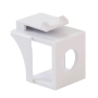 MODULE, CABLE FEEDTHROUGH, 10PK, WHITE