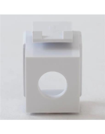 MODULE, CABLE FEEDTHROUGH, 10PK, WHITE