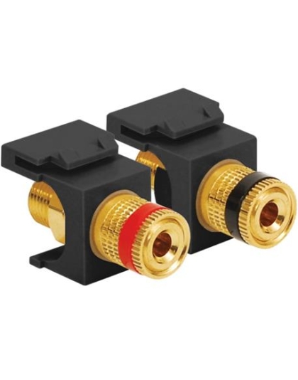MODULE, BINDING POST, GOLD PLATED, BK
