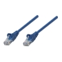 CAT5e BOOT PATCH CORD .5 FT BLUE