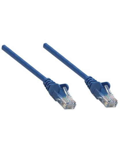 CAT5e BOOT PATCH CORD .5 FT BLUE