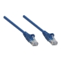 CAT5e BOOT PATCH CORD .5 FT BLUE