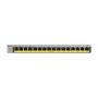 16-Port PoE/PoEplus Gb Ethernet UnMgd.
