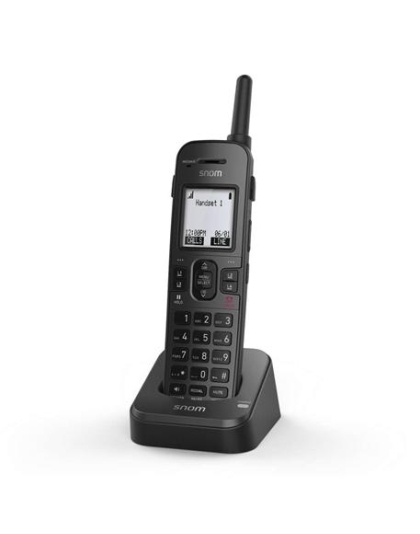 SIP DECT 4-Line Rugged Handset