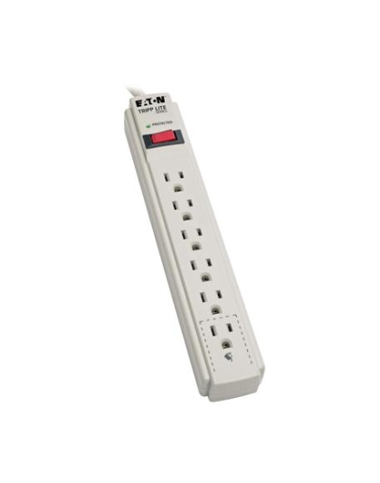 6 OUTLET SURGE STRIP 15' CORD