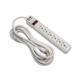 6 OUTLET SURGE STRIP 15' CORD