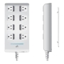 mFi Power Pro,8-port,Wifi/Eth