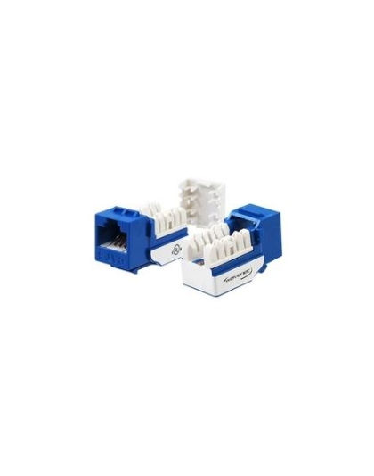 CAT6 JACK SDJ SERIES BLUE 25 PACK