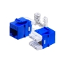 CAT6 HDJ SERIES JACK 25 PACK BLUE