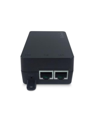 32W Gigabit PoE Adapter w/ Reset Button