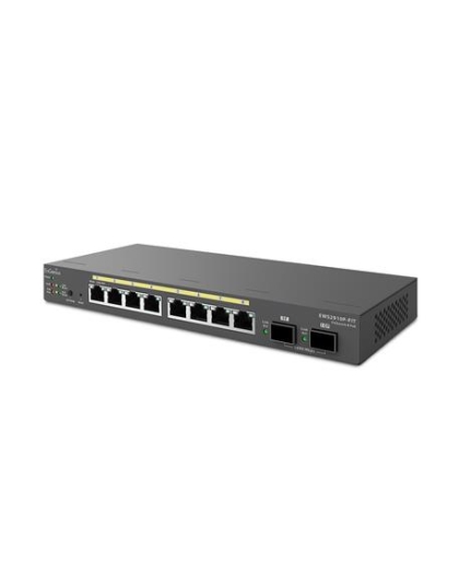 8-Port Gigabit PoE Switch with 55W Budge