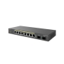 8-Port Gigabit PoE Switch with 55W Budge
