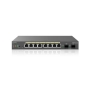 8-Port Gigabit PoE Switch with 55W Budge