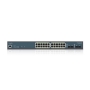 24-Port Gigabit PoE+ Switch with 410W Bu