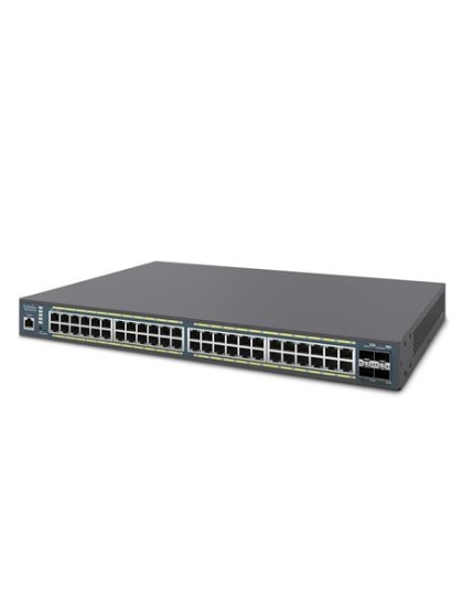 48-Port Gb PoEplus Switch with 410W Bu