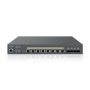 10-Gigabit 8-port PoE++ layer 2+ switch
