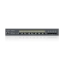 10-Gigabit 8-port PoE++ layer 2+ switch