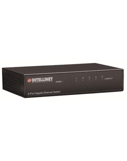 Gigabit 5 Port Switch, Desk, Metal