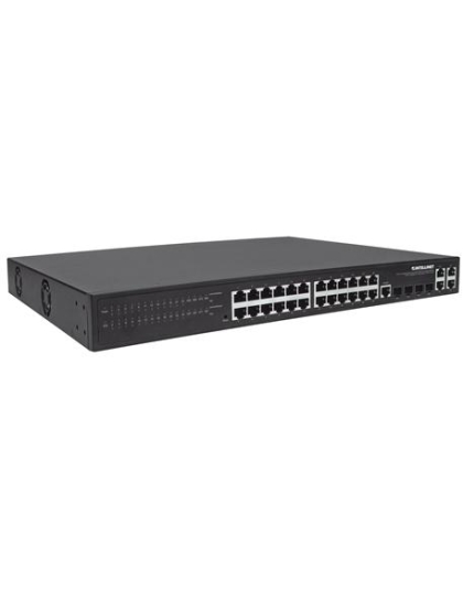 24-Port Gb Ethernet PoEplus  Web-Manage
