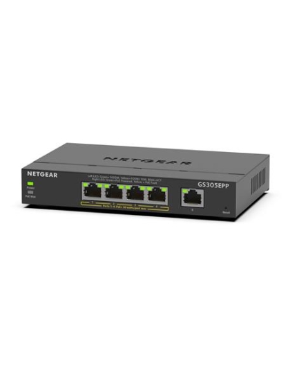 5 Port GB HP PoE Smart Plus
