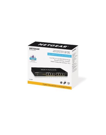 8 Port Gig Unmanaged PoE