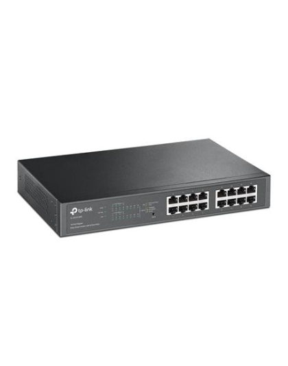 16-Port Gigabit Easy Smart Switch, 8 POE