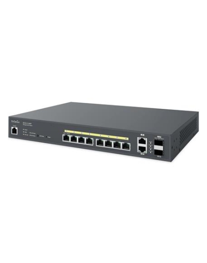 8-Port Cloud Managed 1U Rack-Mount 13"