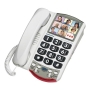 76593 Amplified Photo Phone WHITE