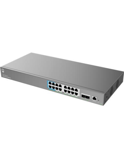 Managed PoE Network Switch, 16 x GigE