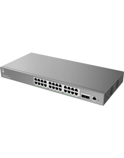 Managed PoE Network Switch, 24 x GigE