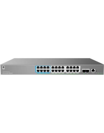 Managed PoE Network Switch, 24 x GigE
