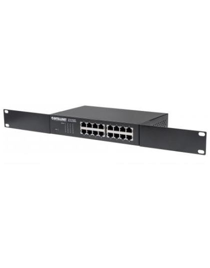 16 Port Rackmount/Desktop Metal Switch