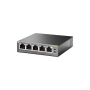 5-Port 10/100Mbps Switch 4-Port PoE