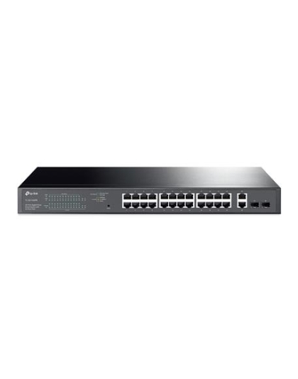 28-Port Gb Easy Smart Switch with 24-Por
