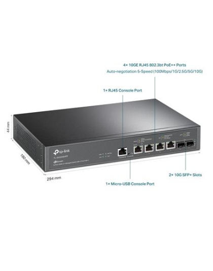 4-Port 10GBase-T  POE++