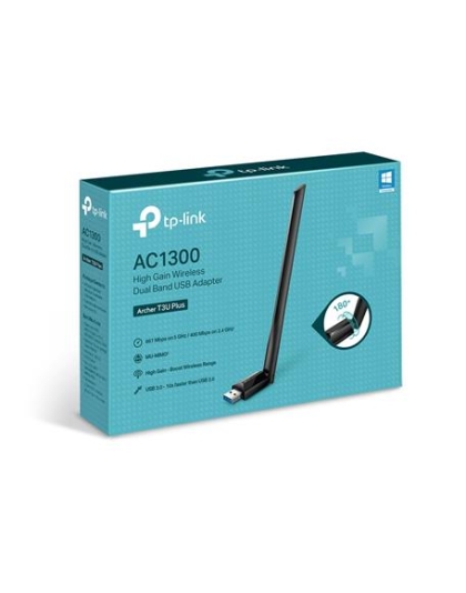 AC1300 High Gain Dual Band Wi-Fi USB Ada