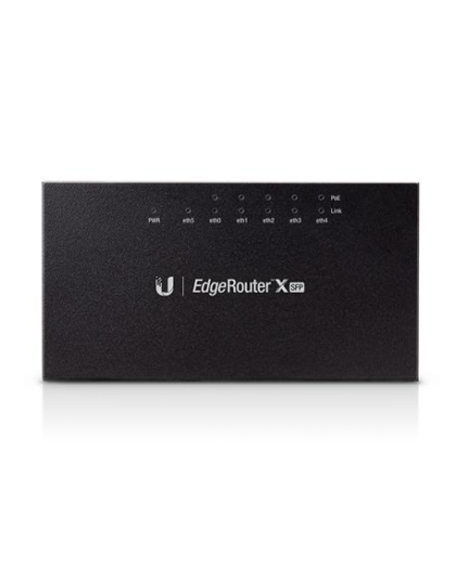 EDGEROUTER X, 6-PORT, POE, SFP