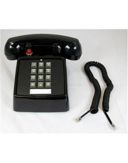 250000-VBA-27M Desk w/ Message - Black