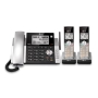 2 Handset Corded Cordless Answering Sys