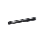PATCH PANEL, BLANK, HD, 24-PORT, 1 RMS