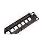 PATCH PANEL, BLANK, HD, 24-PORT, 1 RMS