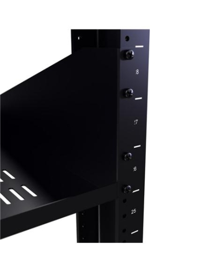 RACK SHELF 15in DEEP SINGLE VENTED 3RMS