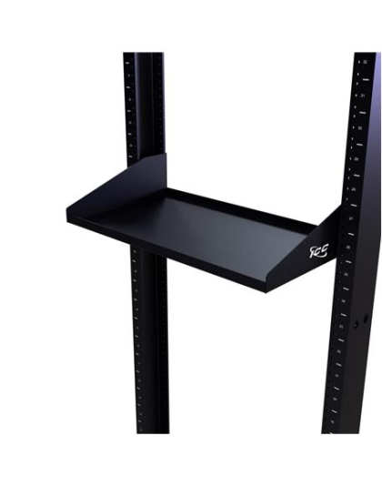 RACK SHELF, 10in DEEP SINGLE, 2 RMS
