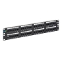 Patch Panel 48PT, CAT5E, 2RMS