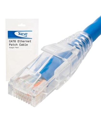 PATCH CORD CAT6, 10' 10PK BLACK