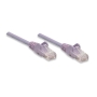 CAT5e BOOT PATCH CORD 5 FT PURPLE