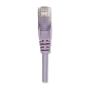 CAT5e BOOT PATCH CORD 5 FT PURPLE
