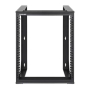 12U OPEN FRAME WALL RACK