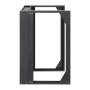 12U OPEN FRAME WALL RACK