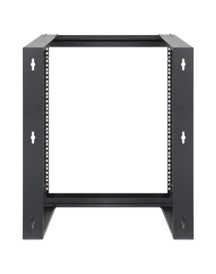 12U OPEN FRAME WALL RACK
